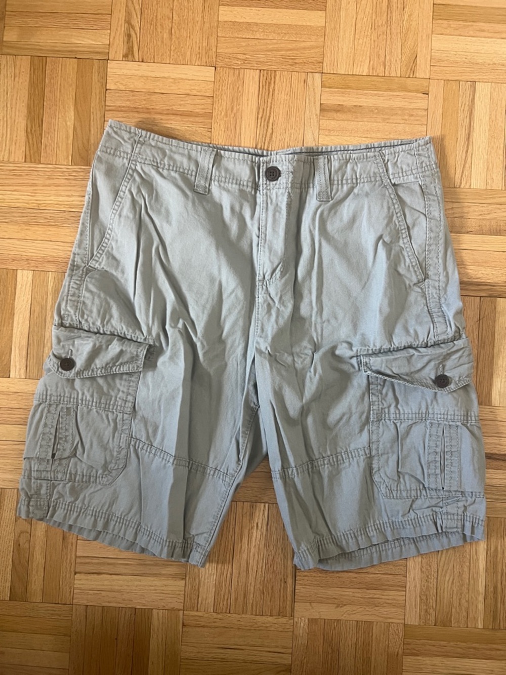 Men's Urban Pipeline Cargo Shorts in Gray Sage